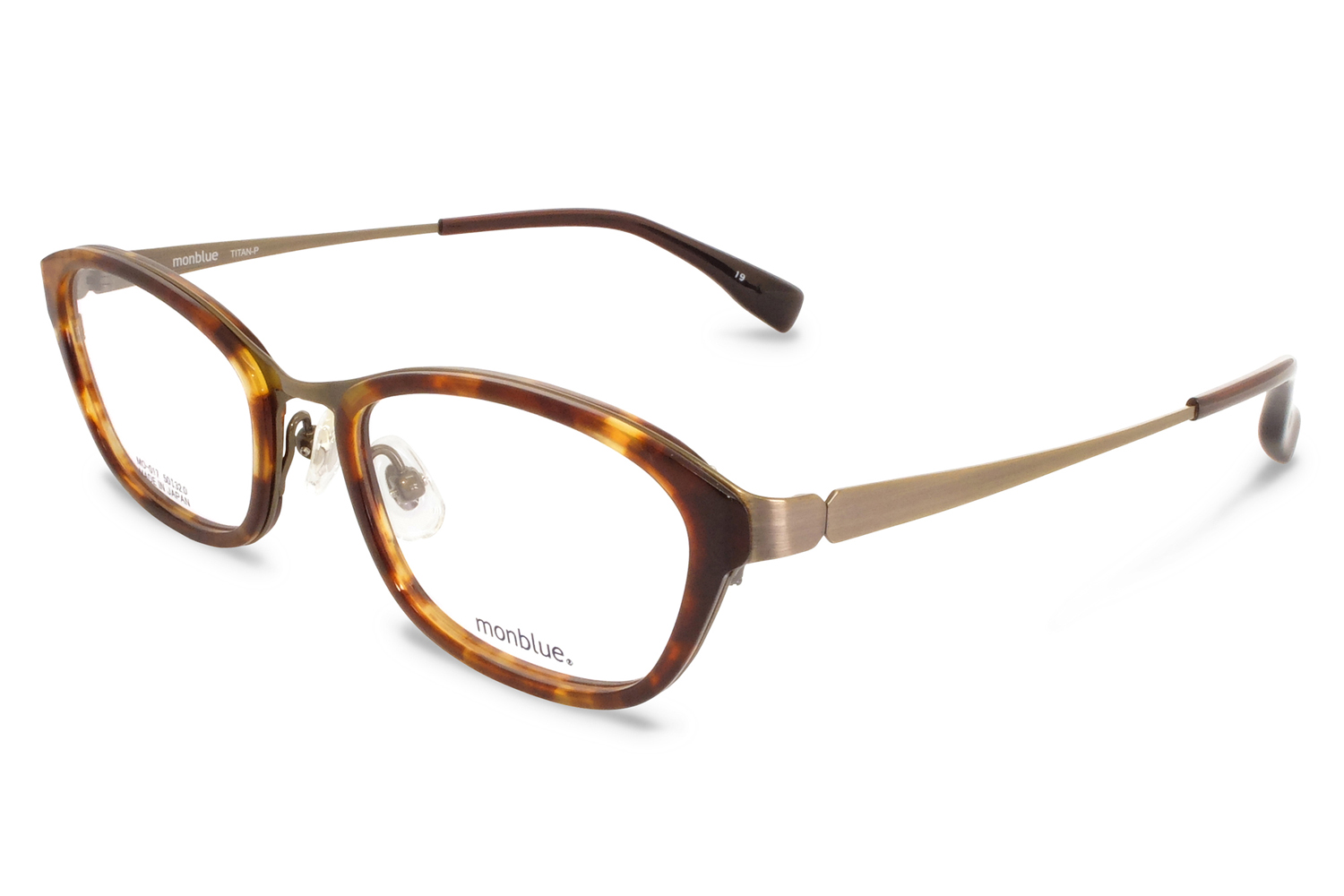 No.1677 メガネ monblue【度数入り込み価格】 善き 