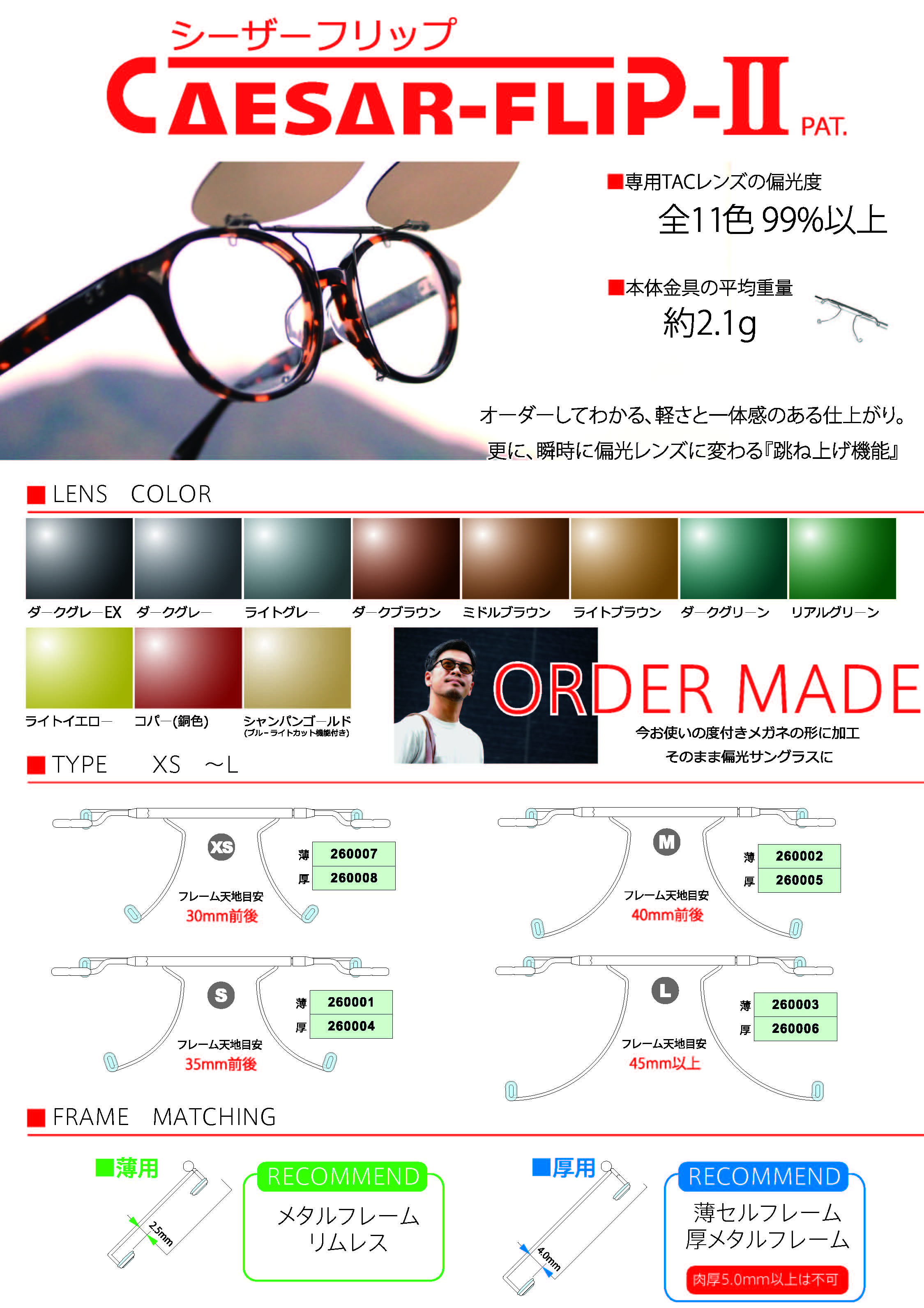 シーザーフリップ